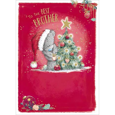 Brother Me to You Bear Christmas Card £1.79